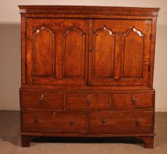 Oak Cupboard 18th Century - 4108032