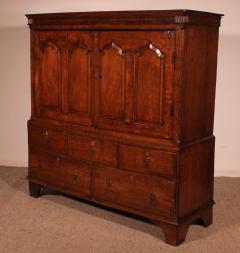 Oak Cupboard 18th Century - 4108039