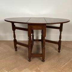 Oak Drop Leaf Table England Circa 19th Century - 1415674