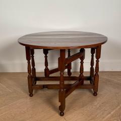 Oak Drop Leaf Table England Circa 19th Century - 1415675