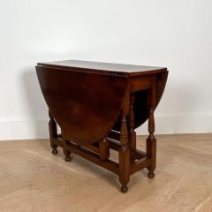 Oak Drop Leaf Table England Circa 19th Century - 1415678