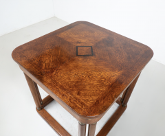 Oak Game Table 1920s - 3456902