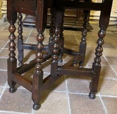 Oak Gateleg Table From The 17th Century - 3505983