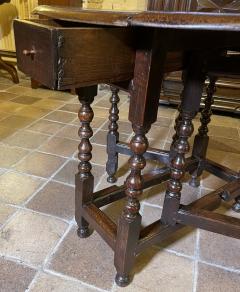 Oak Gateleg Table From The 17th Century - 3505986