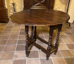 Oak Gateleg Table From The 17th Century - 3505993
