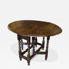 Oak Gateleg Table From The 17th Century - 3508143