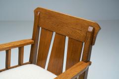 Oak Jugend Rocking Chair Europe ca 1920s - 1792679