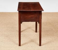 Oak Lowboy with Open Scrollwork Apron - 4324904