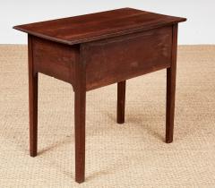 Oak Lowboy with Open Scrollwork Apron - 4324907