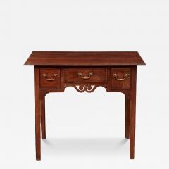 Oak Lowboy with Open Scrollwork Apron - 4327188