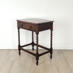 Oak One Drawer Table England circa 1880 - 3956528