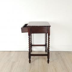 Oak One Drawer Table England circa 1880 - 3956531