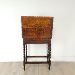 Oak One Drawer Table England circa 1880 - 3956533