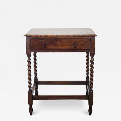 Oak One Drawer Table England circa 1880 - 3957246