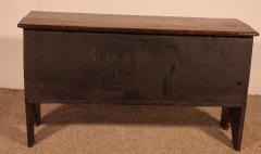 Oak Sabre Chest Or Plank Coffer Circa 1600 - 3987518