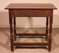 Oak Side Table 18 Century - 3180290