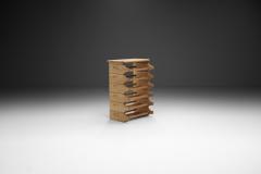 Oak Six Tiered Stackable Wine Rack Europe 1970s - 2805005