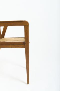 Oak and Cane Armchair - 4289266