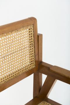 Oak and Cane Armchair - 4289267