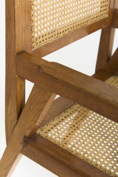 Oak and Cane Armchair - 4289268