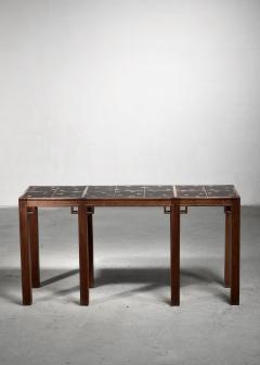 Oak console table - 4718913