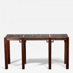 Oak console table - 4718990