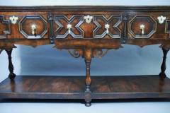 Oak walnut dresser base - 4787619