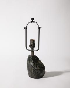 Obsidian Table Lamp France c 1960 - 4207402