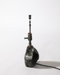 Obsidian Table Lamp France c 1960 - 4207404