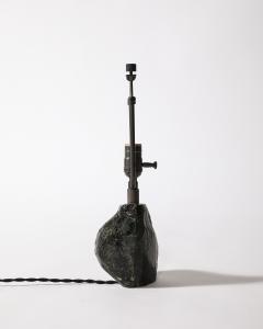 Obsidian Table Lamp France c 1960 - 4207407