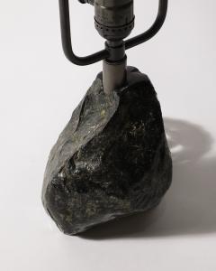 Obsidian Table Lamp France c 1960 - 4207410