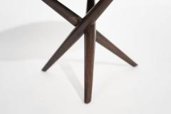 Occasional Walnut Tripod Table by T H Robsjohn Gibbings for Widdicomb 1950s - 2925730