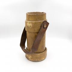 Ochre Painted Linen and Cork British Naval Cordite Bucket English circa 1880 - 2181915