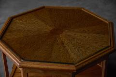 Octagonal Art Deco Coffee Table France 1930s - 4452188