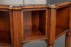 Octagonal George III style library table in the Sheraton style  - 921040