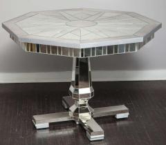 Octagonal Mirrored Centre Hall Table - 3129866