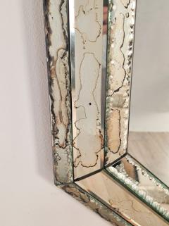 Octagonal Venetian Mirror Italy circa 1920 - 4825944