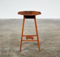 Octagonal Walnut Stand - 4446851