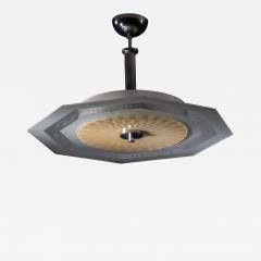 Octagonal glass pendant - 4005564