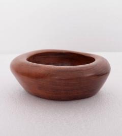 Odile Noll Large Early Organic Shaped Odile Noll Bowl in Walnut - 624963