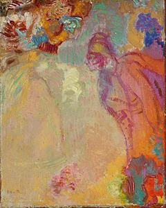 Odilon Redon Odilon Redon LApparition Painting - 2985165