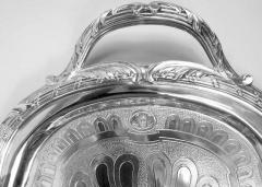 Odiot French Belle Epoque Classical Silver Tray - 3984318