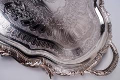 Odiot French Belle Epoque Classical Silver Tray - 3984322