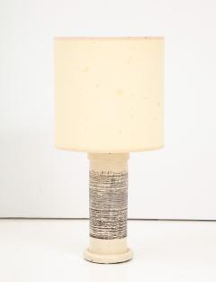 Off White Ceramic Table Lamp by Keramos for Sevres circa France 1950s - 2826179