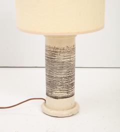 Off White Ceramic Table Lamp by Keramos for Sevres circa France 1950s - 2826188