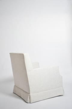 Off white textured fabric 1960s  - 4711513