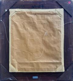 Oil Painting on Wood Venezuelan Artist Gabriel Bracho Aquaduct Door of Caracas - 4397233