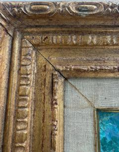 Oil Painting on Wood Venezuelan Artist Gabriel Bracho Aquaduct Door of Caracas - 4397234