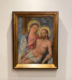 Oil on Board of Mary Magdalene and Jesus - 1567887