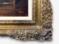 Oil on Canvas Mother and Child Signed A Ripa Italy 19th 20th c  - 4660104